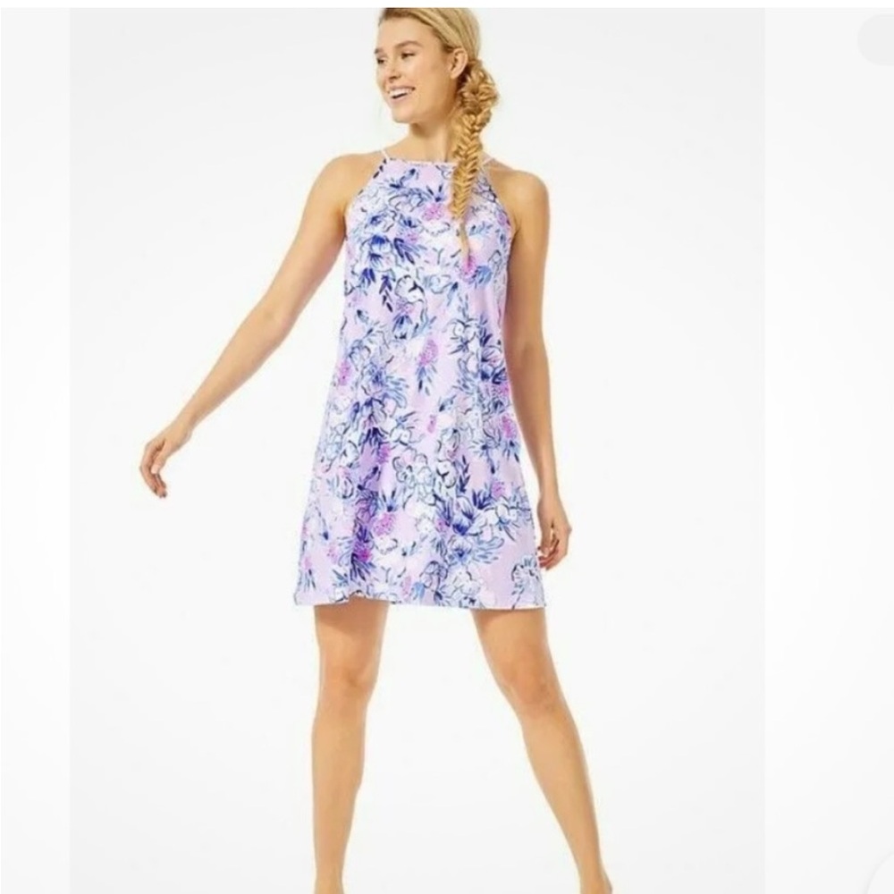 Lilly Pulitzer Margot Lilac Trunks in the Air Size L NWT